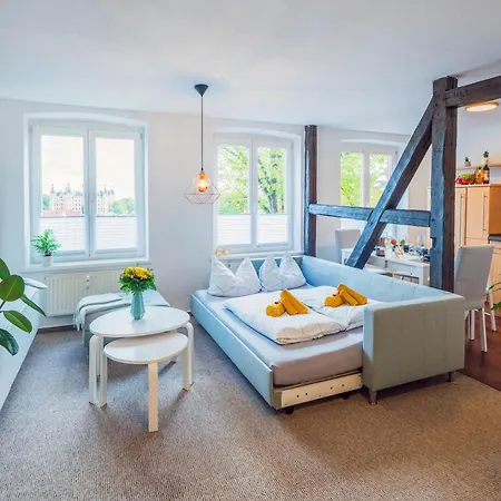 Schlosskoenig - Modernes & Zentrales Mit Balkon Und Arbeitsplatz 아파트 *