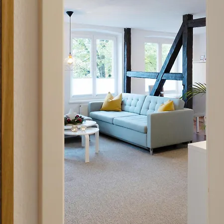 Apartmán Schlosskoenig - Modernes & Zentrales Mit Balkon Und Arbeitsplatz *